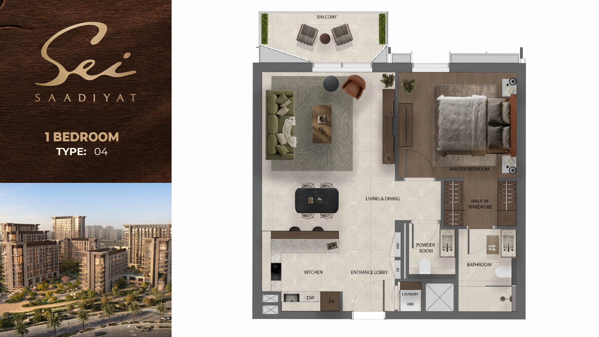 1 BR